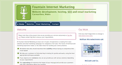 Desktop Screenshot of fountaininternet.co.uk